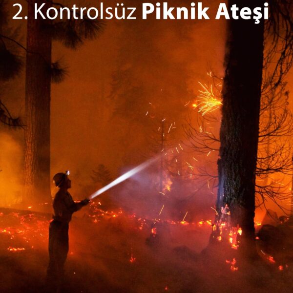 Kontrolsüz Piknik Ateşi